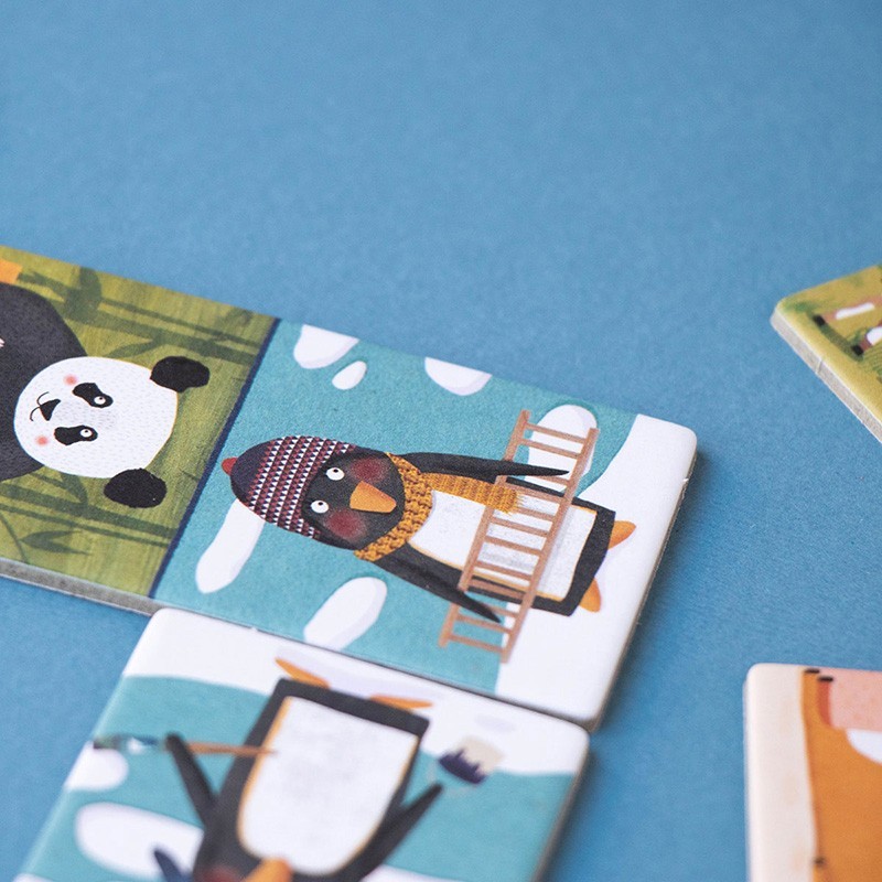 Juego de dominó reversible